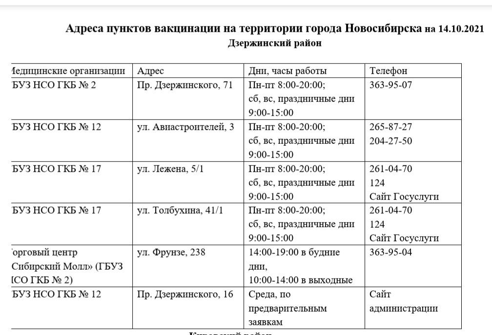 Фото Где сделать прививку от COVID-19 в Новосибирске – полный список пунктов вакцинации с адресами 10